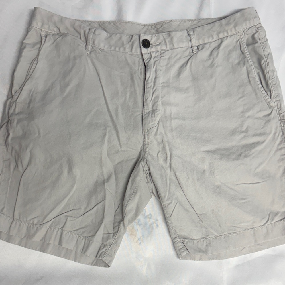 Faherty Men's Gray Casual Shorts